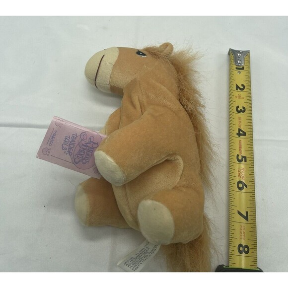 Vintage Precious Moments Tender Tails Plush Horse 1997 Stuffed Animal Toy 8” - Picture 13 of 13